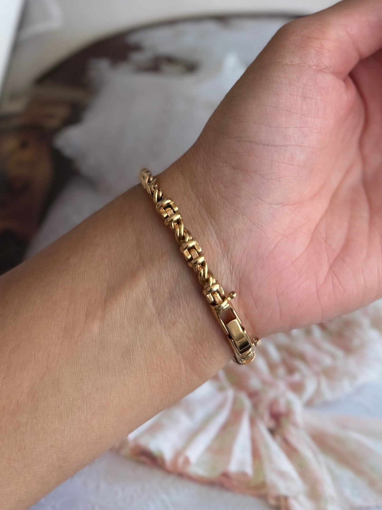Rare Dainty Seiko Watch With Rubies