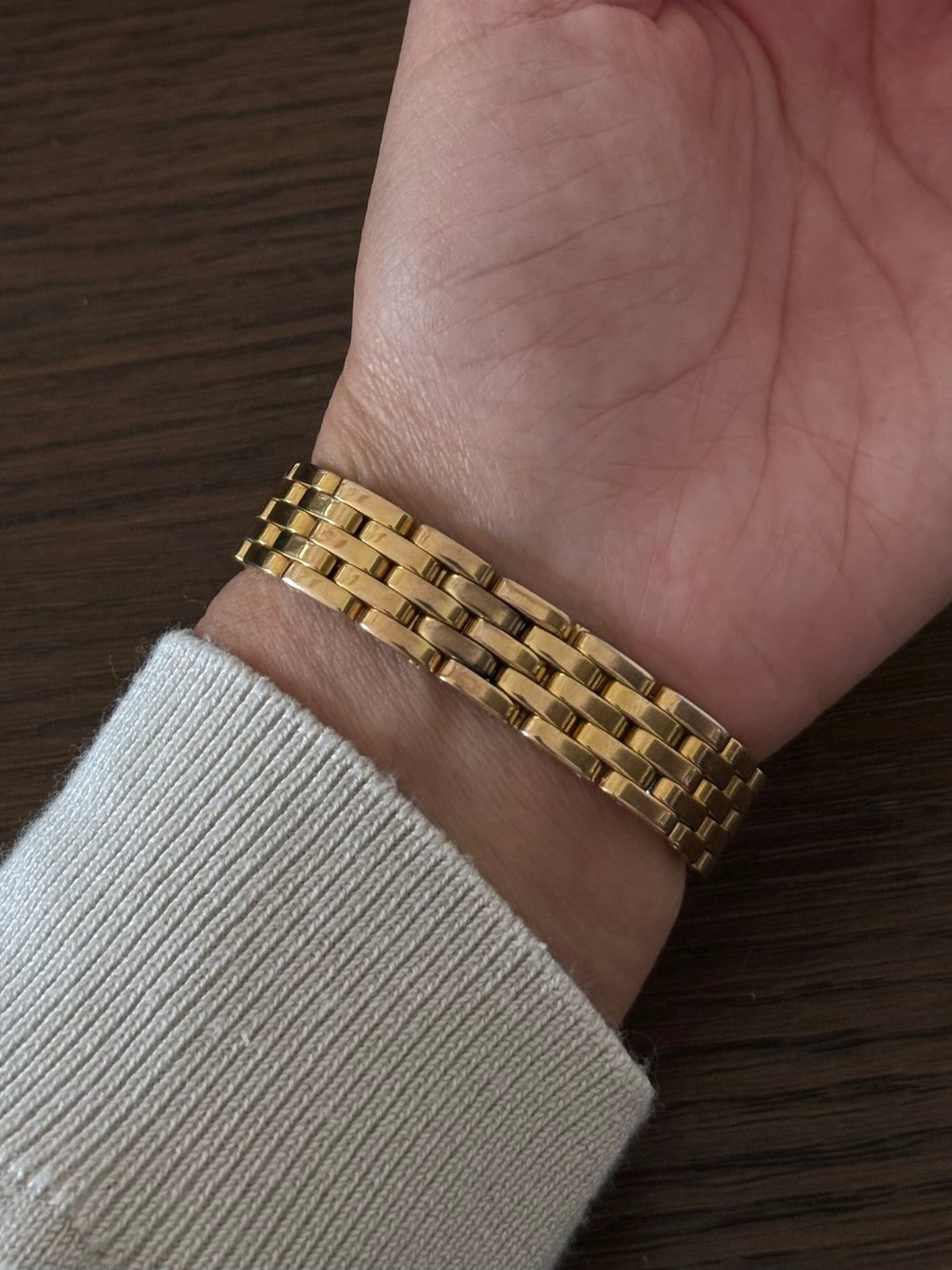 Authentic 18K GP Daniel Mink Watch (Small)