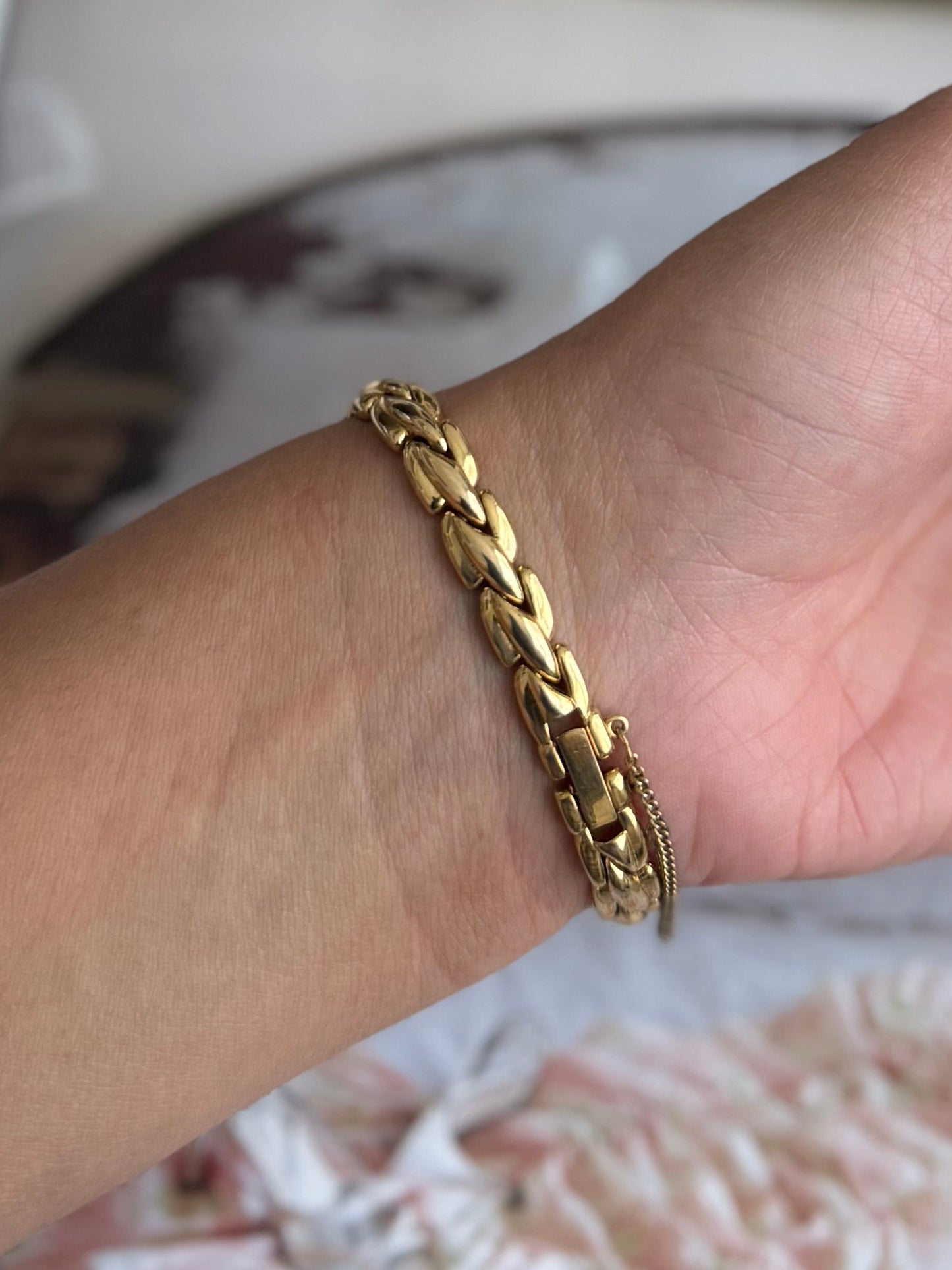 Dainty Seiko Tisse Watch w/ Diamonds