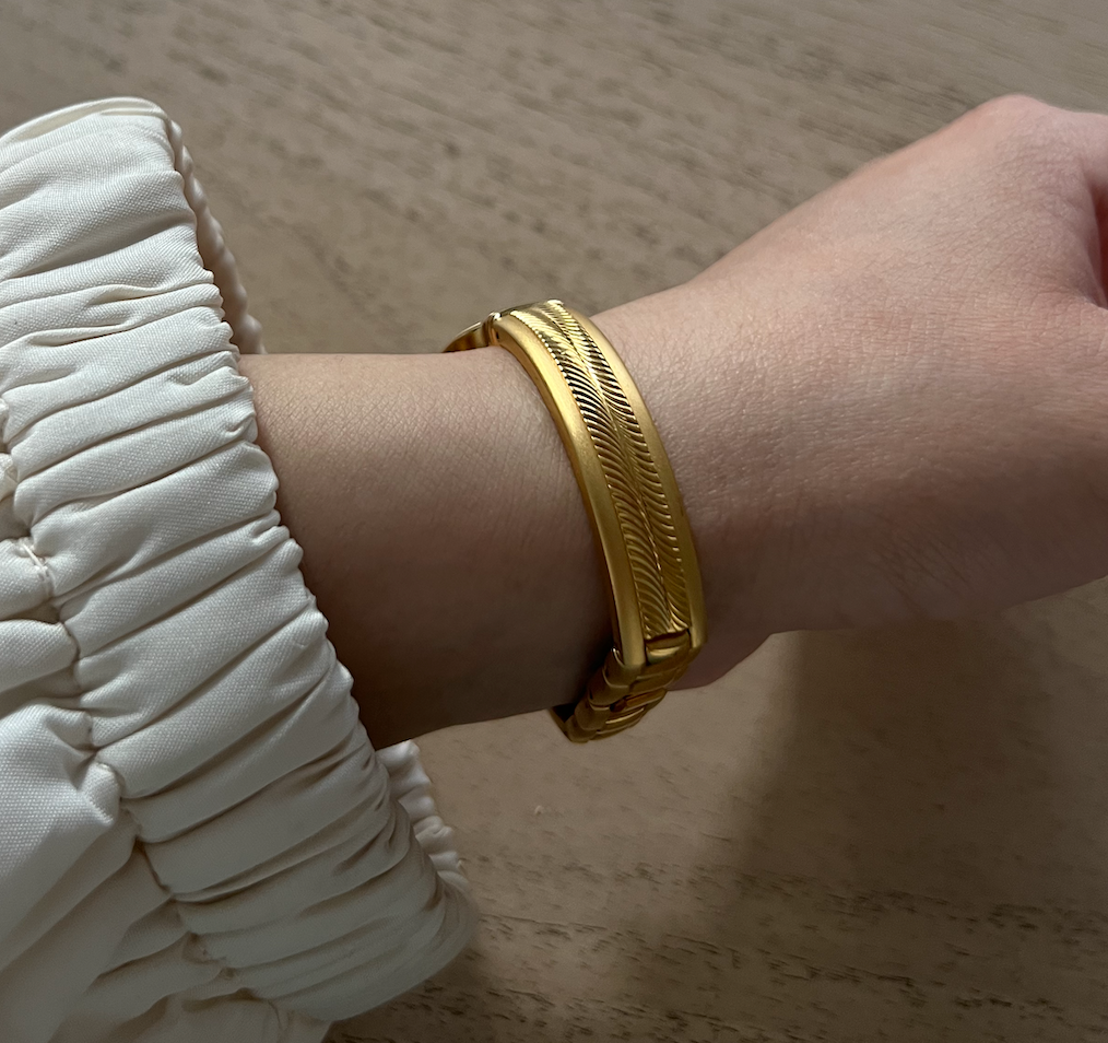 Elgin Gold Toned Watch Bracelet