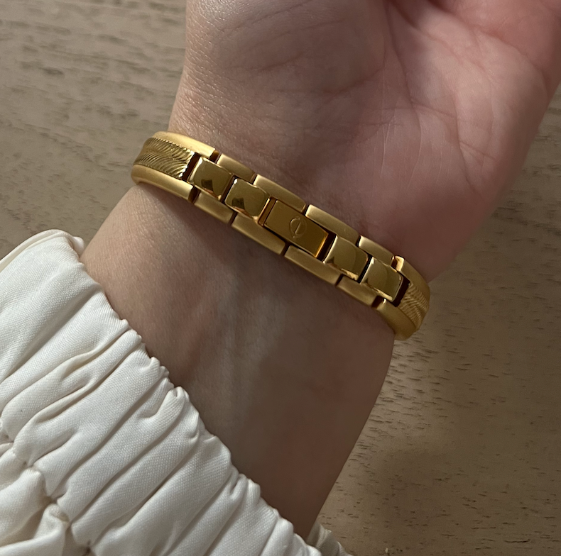 Elgin Gold Toned Watch Bracelet
