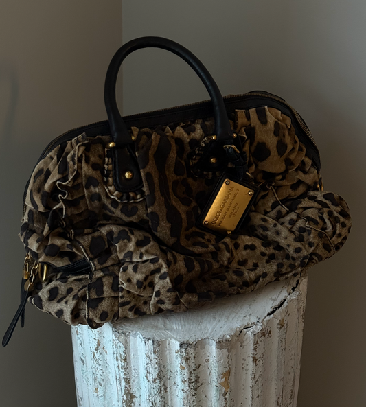 Dolce & Gabana Cheetah Print Purse