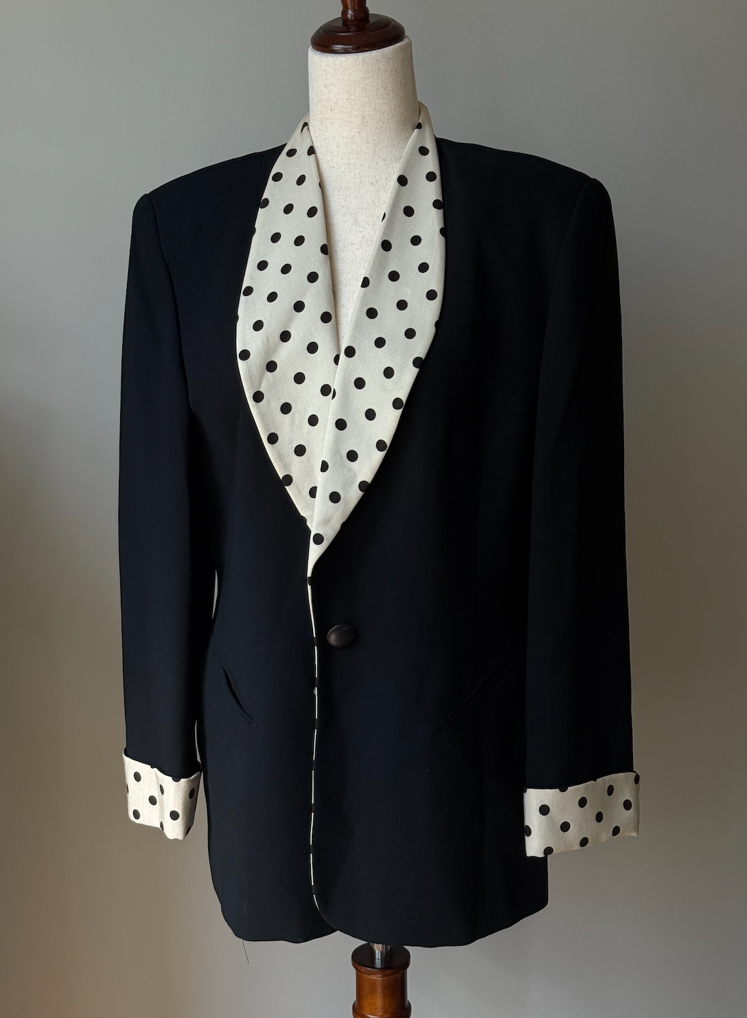 Christian Dior Polka Dot Blazer