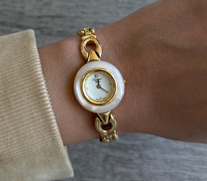 Authentic Vintage Christian Dior Interchangeable Bezel Watch