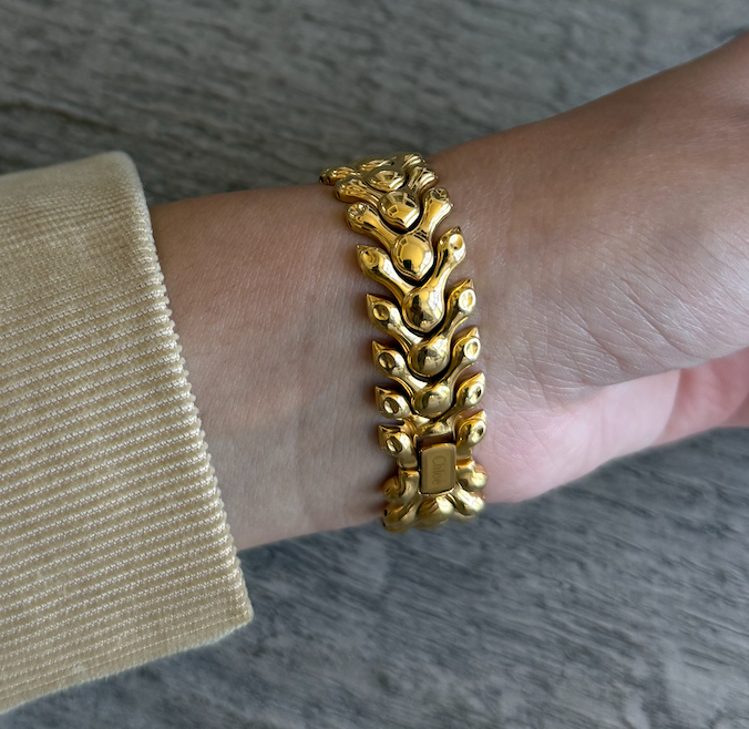 Authentic 1996 Vintage Chloé Gold Watch