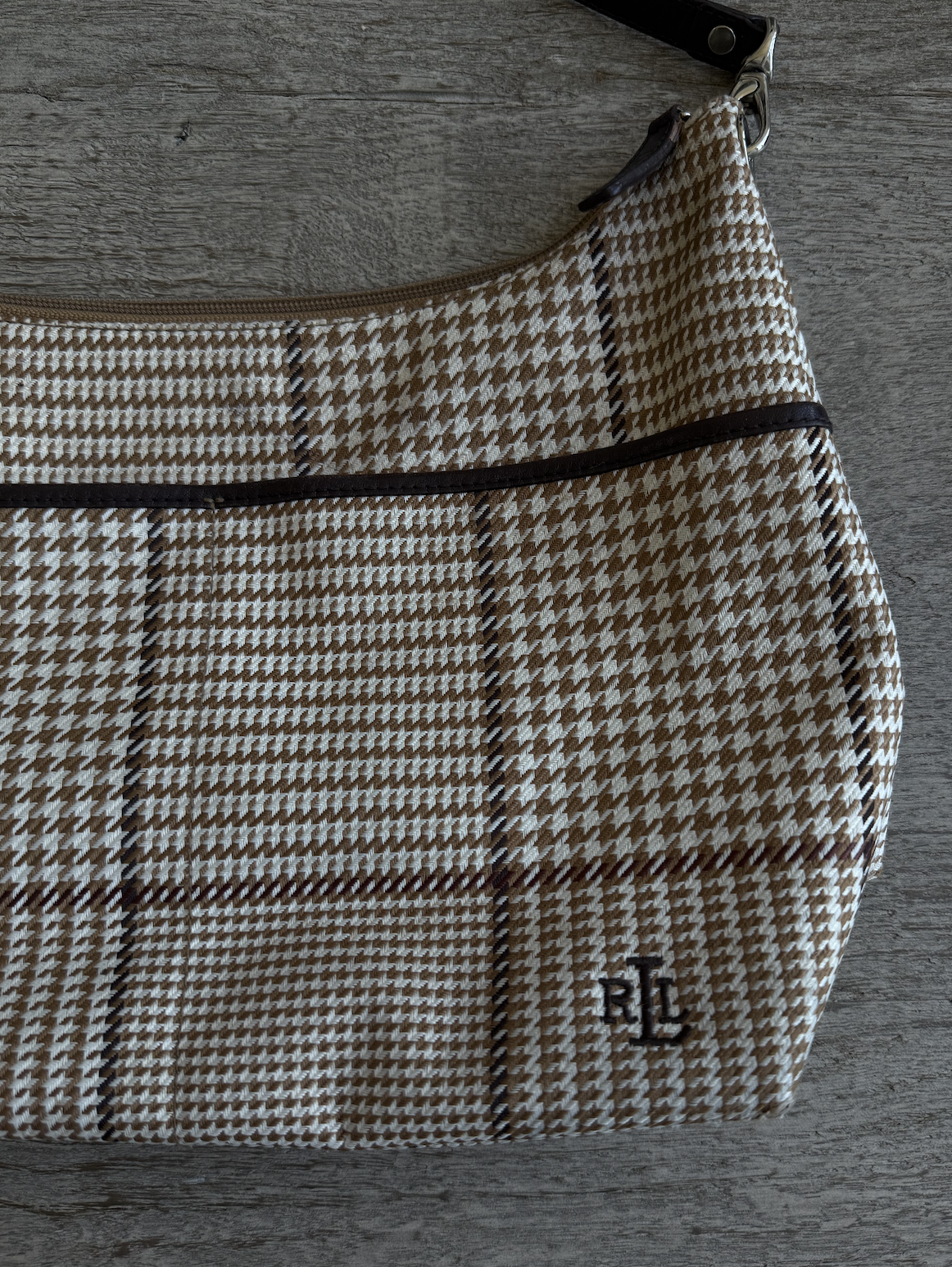 Vintage Ralph Lauren Plaid Purse