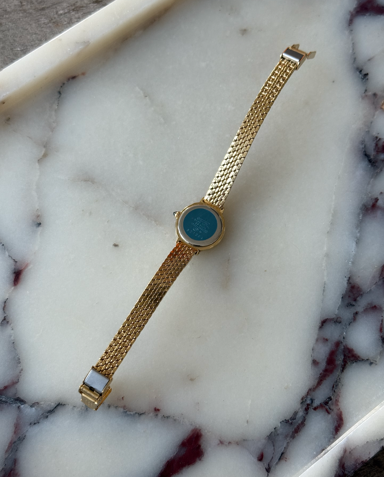 Vintage Seiko Gold Mesh Band Watch