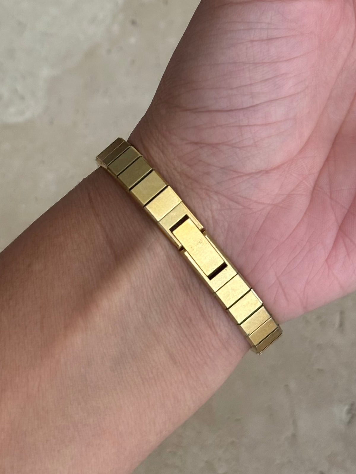 Diamond Bezel Wittnauer Gold Watch