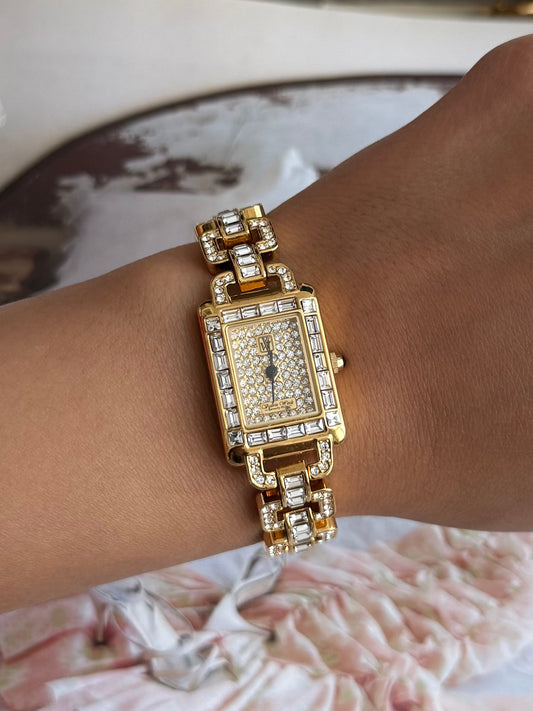 Gloria Vanderbilt Crystal Watch