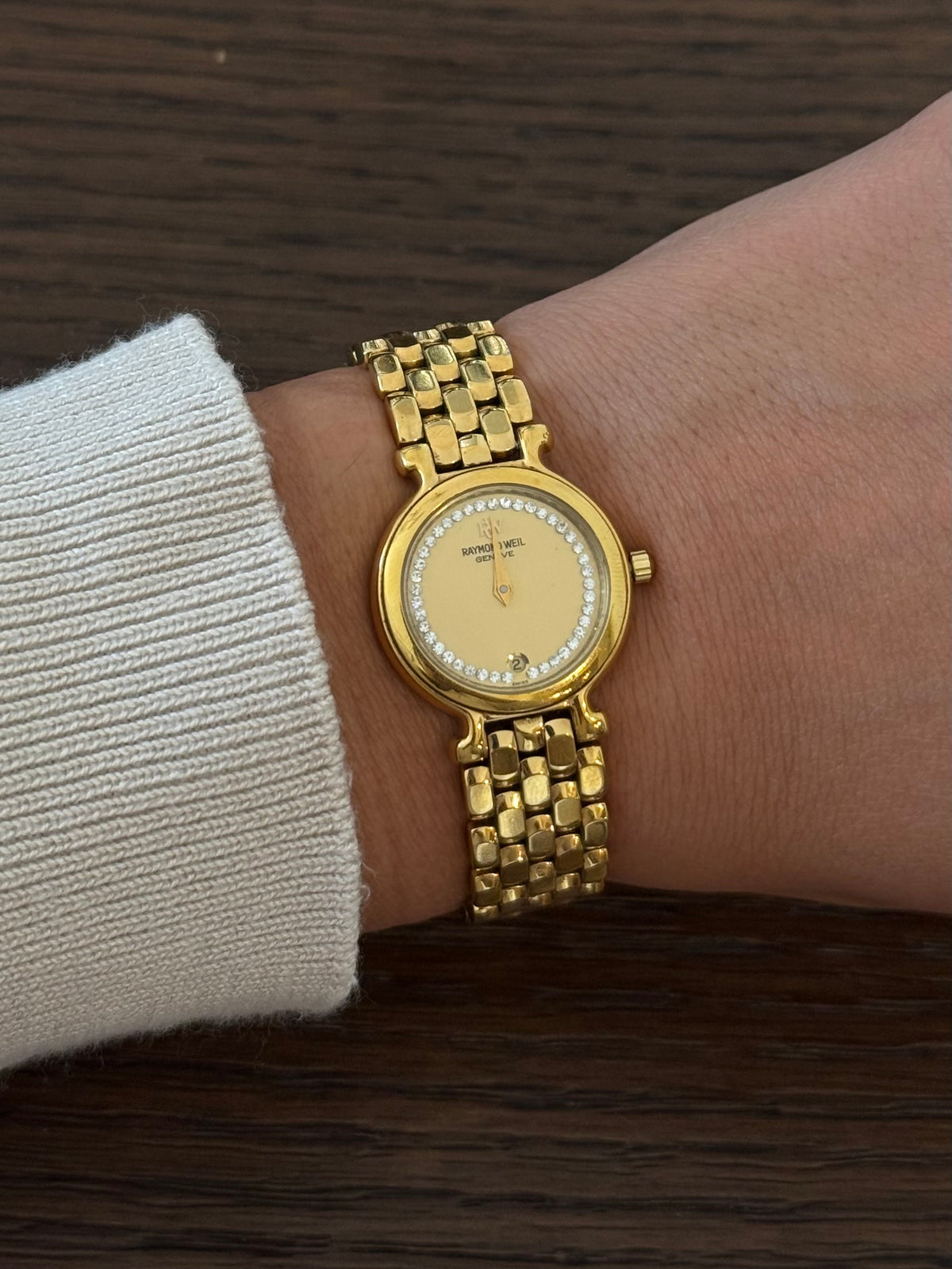 Raymond Weil 18k Gold Watch