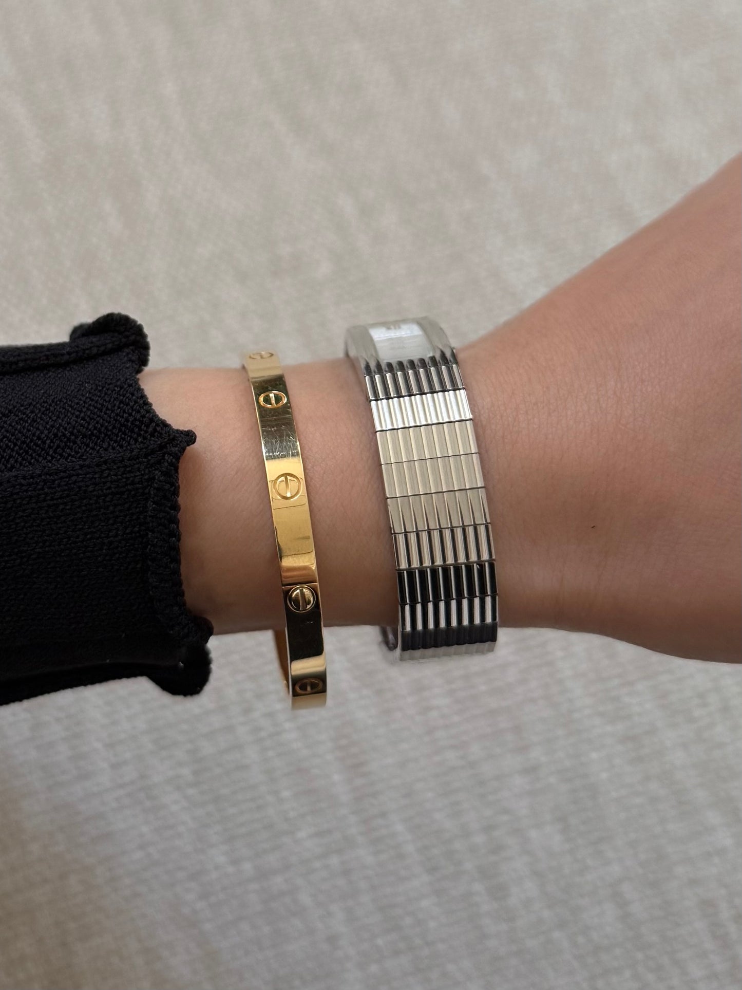 Authentic 90's Christian Dior Slim Silver Watch