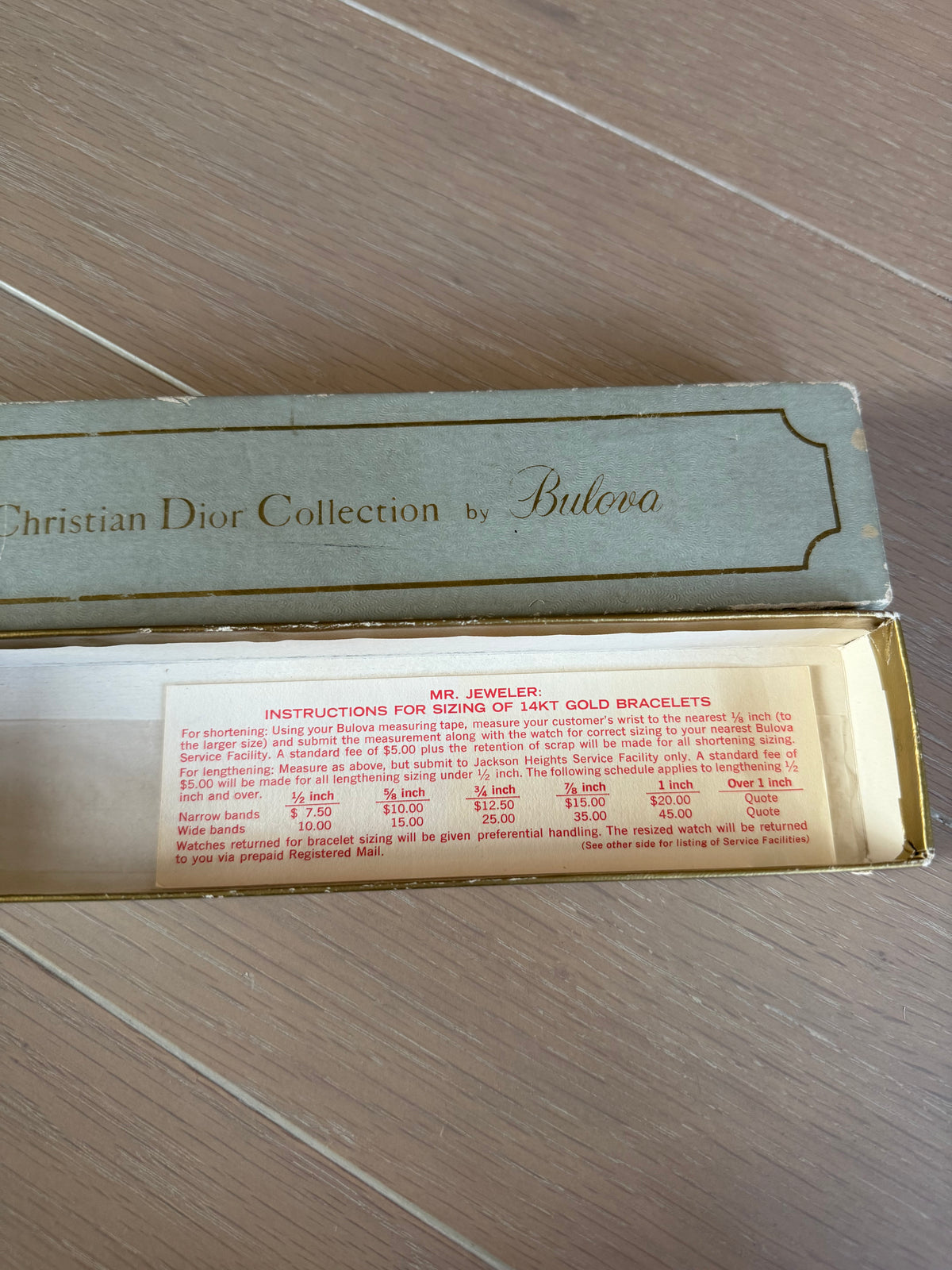 Authentic Christian Dior x Bulova 1960s 14k White Gold Mechanical Winding Watch