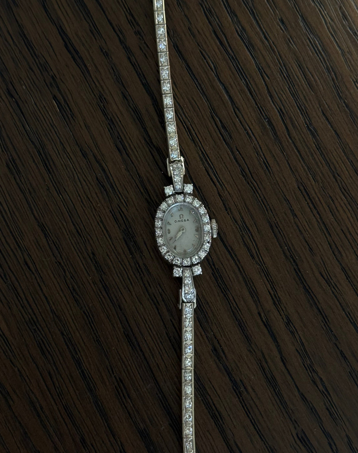 Authentic 1960’s Omega Diamond Tennis Watch