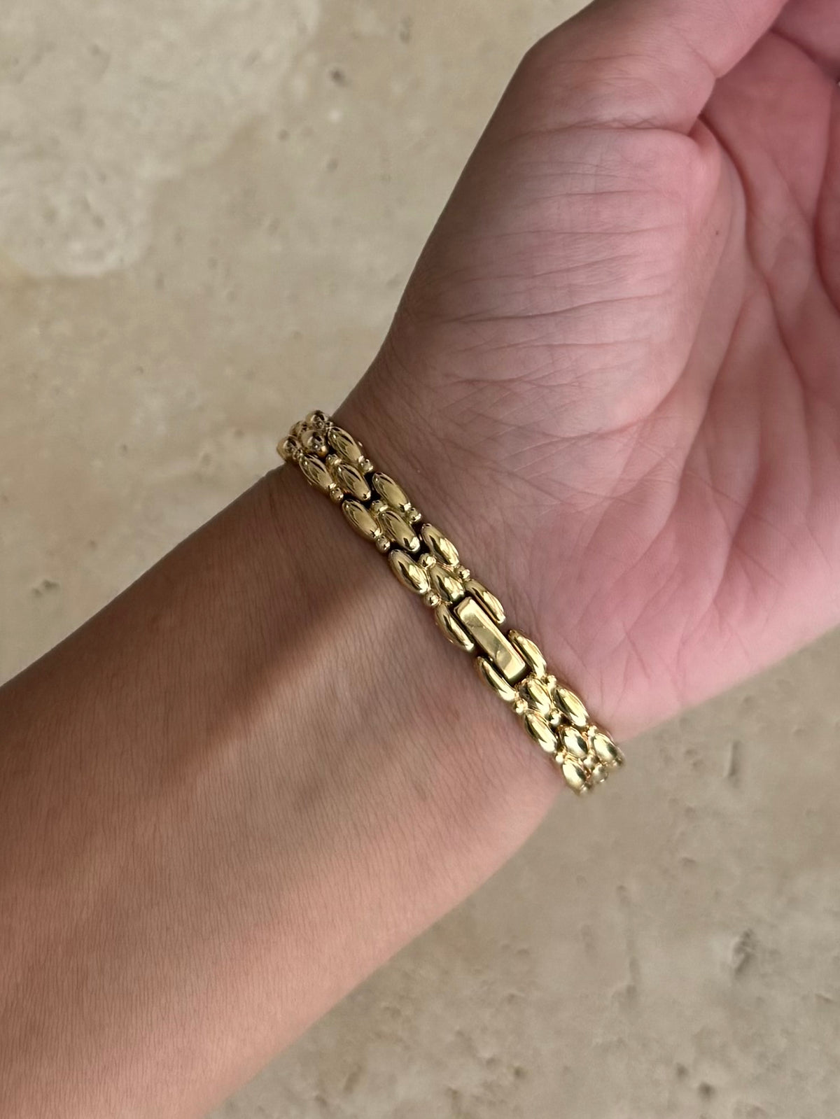 Wittnauer Vintage Gold Plated Bracelet Watch