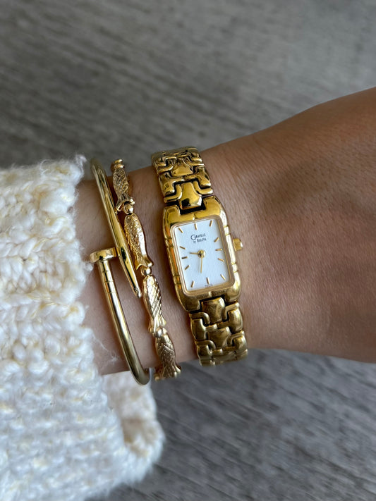 Carvelle by Bulova Tank Watch