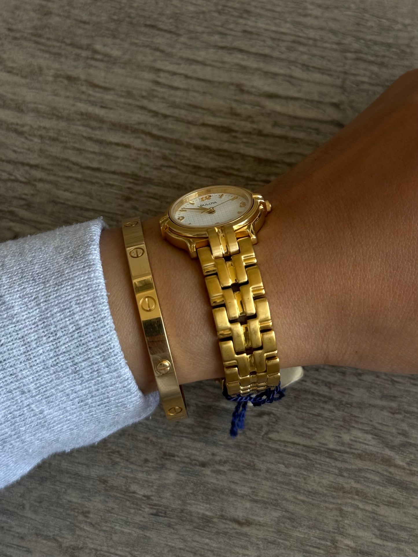Caravelle by Bulova Gold Toned Watch