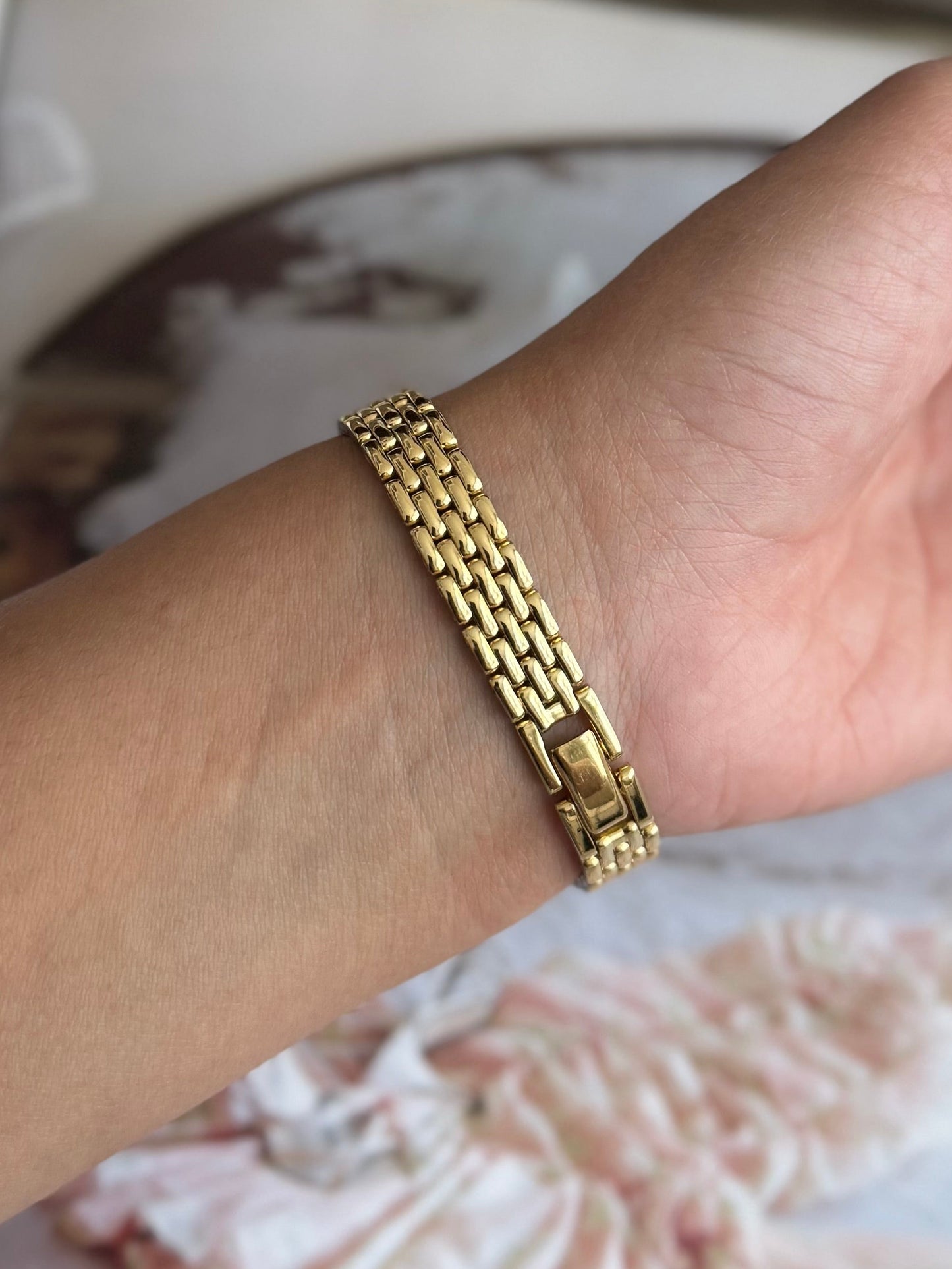 Gold Toned Pulsar Watch