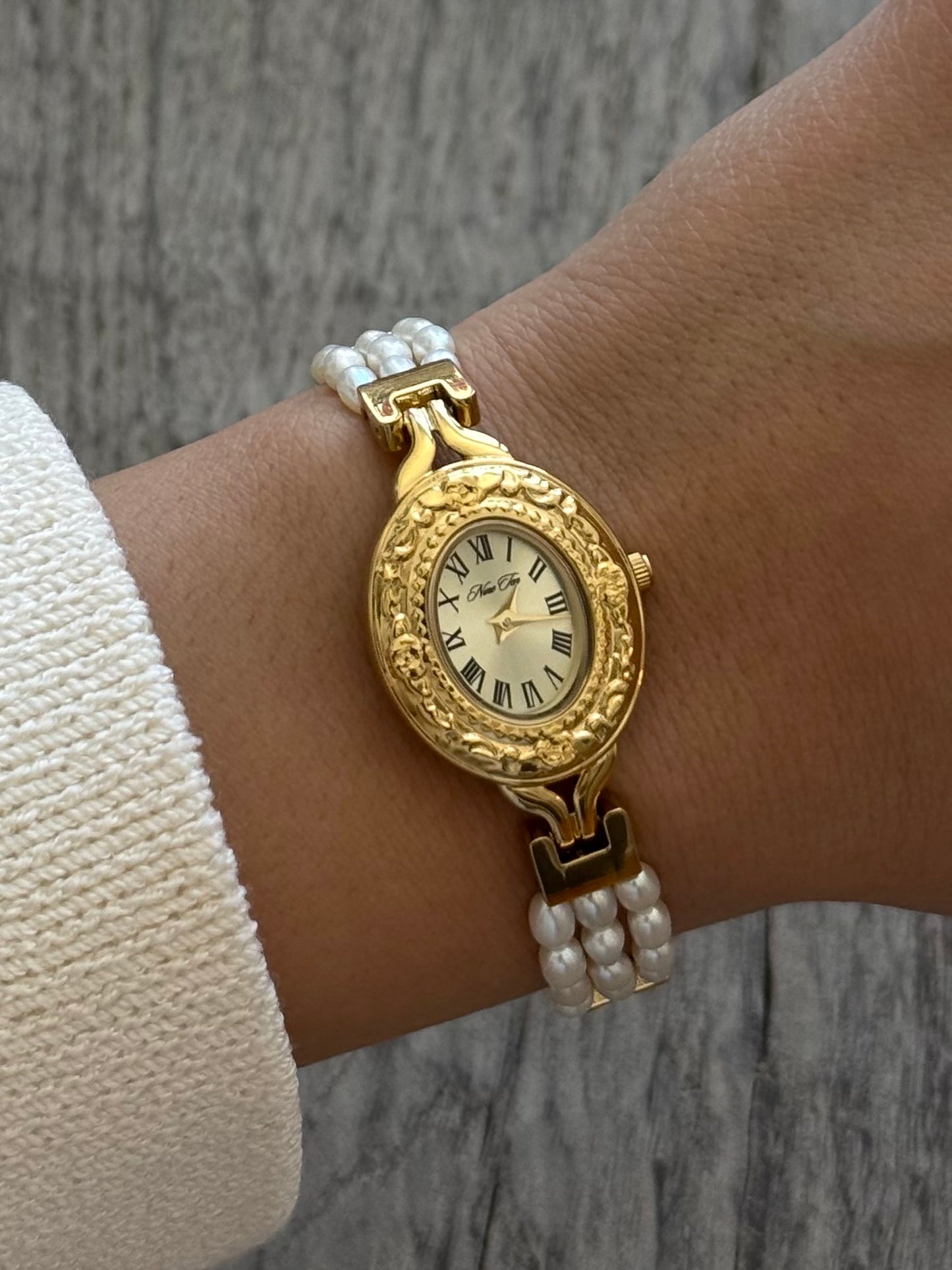 Cordelia Watch | Gold Dial