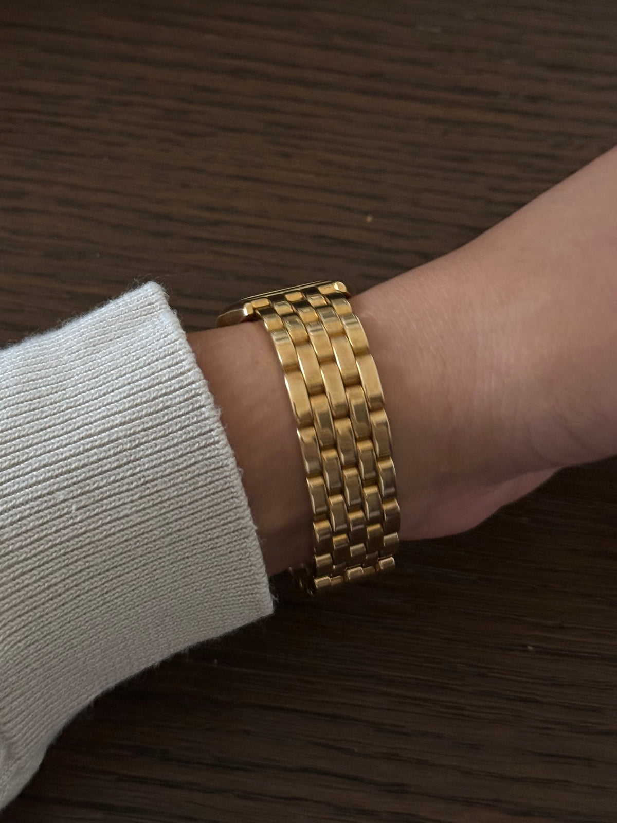 Authentic 18K GP Daniel Mink Watch
