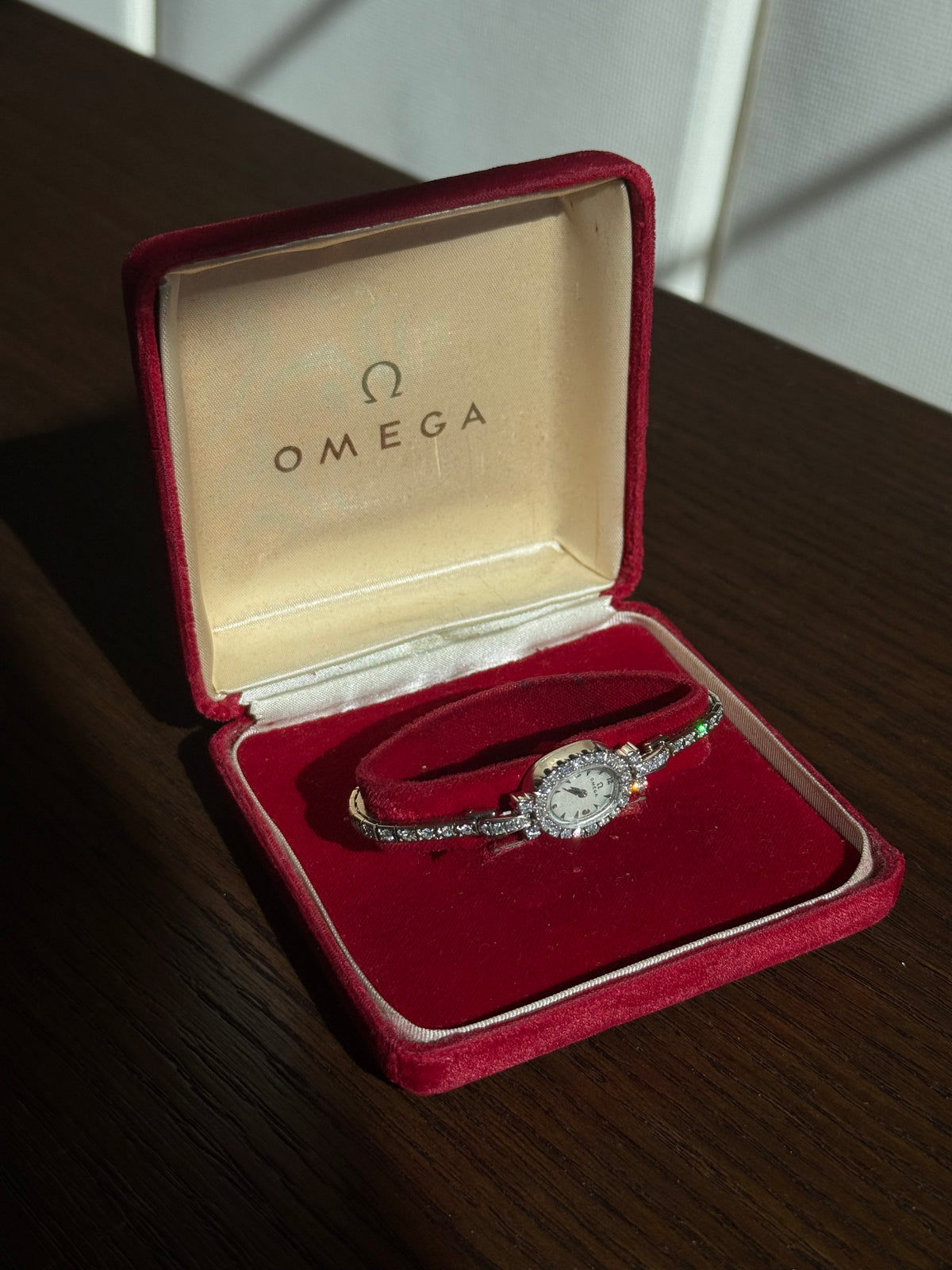 Authentic 1960’s Omega Diamond Tennis Watch