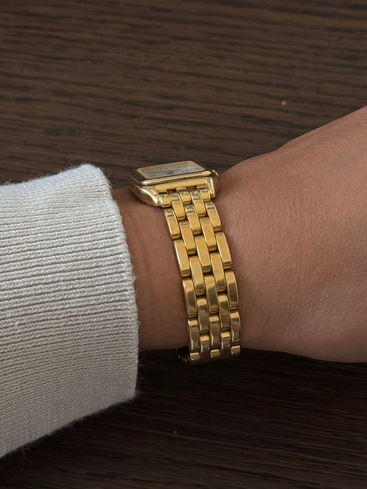 Authentic 18K GP Daniel Mink Watch (Small)