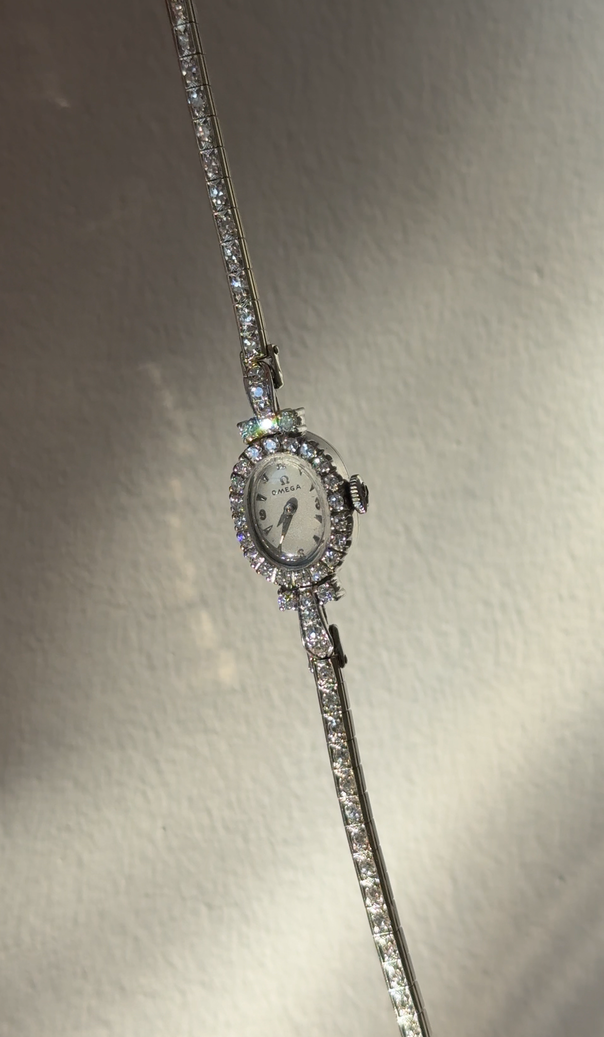 Authentic 1960’s Omega Diamond Tennis Watch