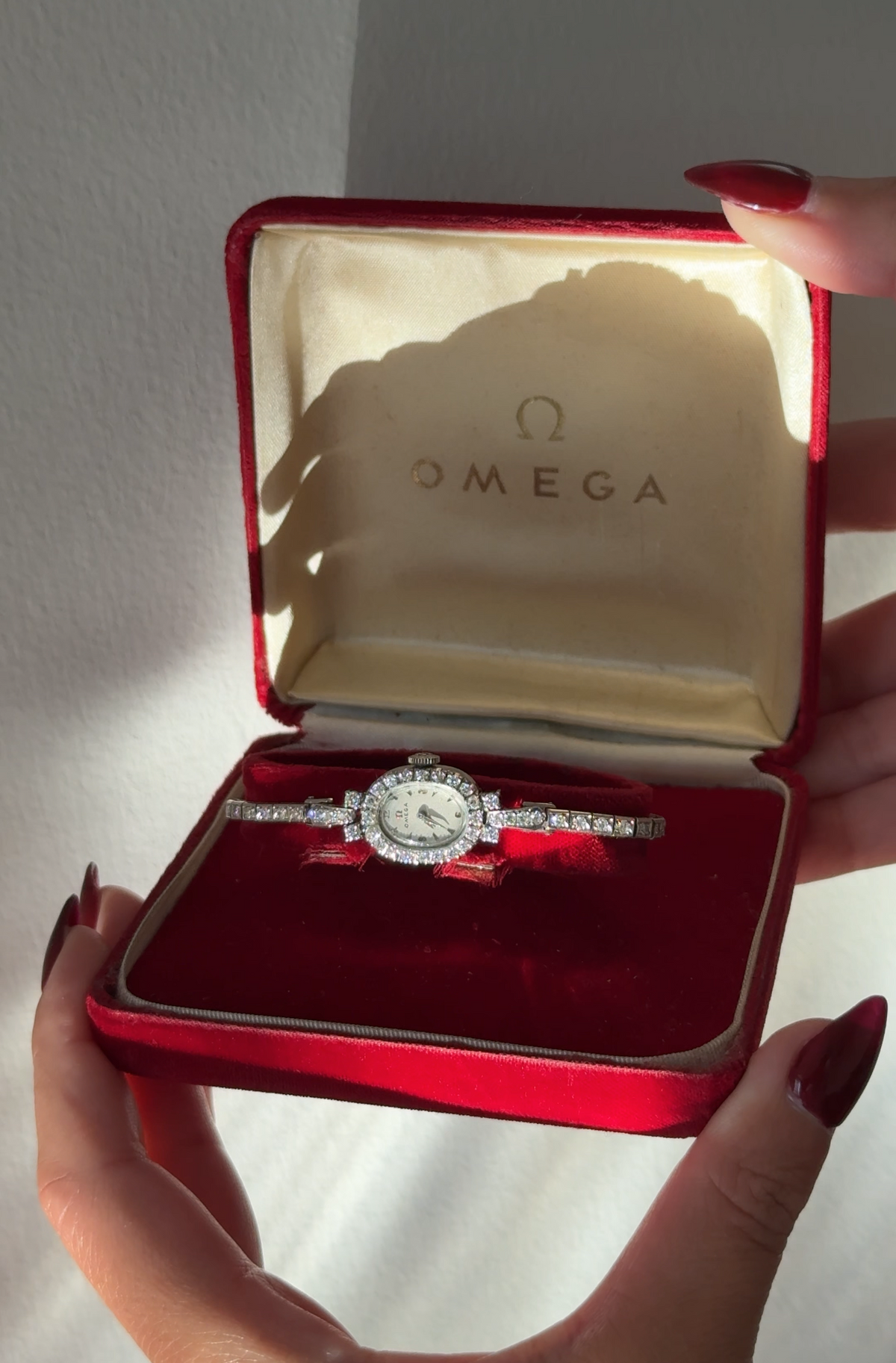 Authentic 1960’s Omega Diamond Tennis Watch