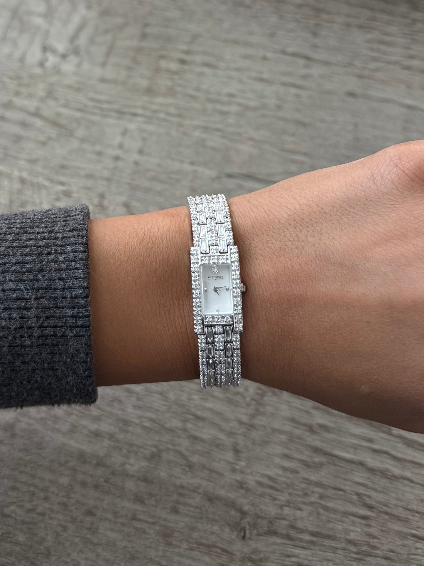 Wittnauer Swarovski Crystal Watch