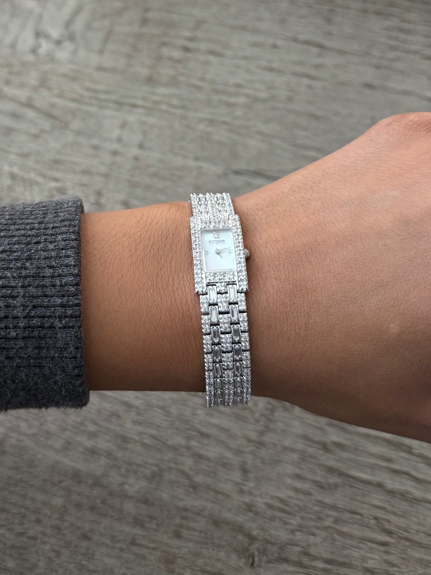 Wittnauer Swarovski Crystal Watch