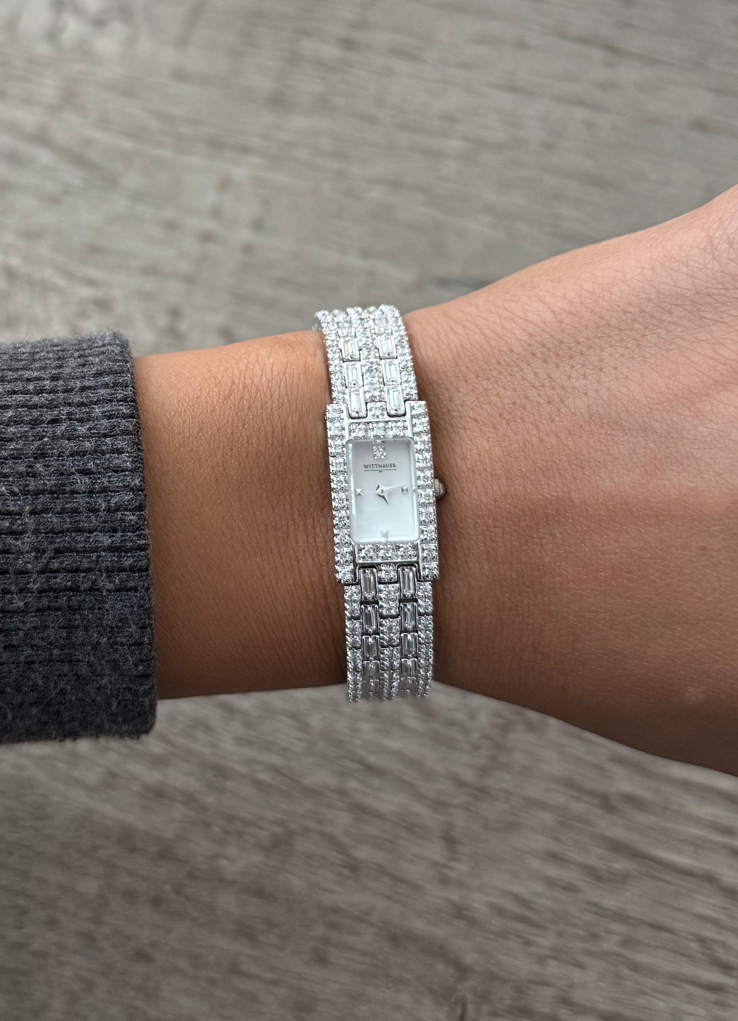Wittnauer Swarovski Crystal Watch