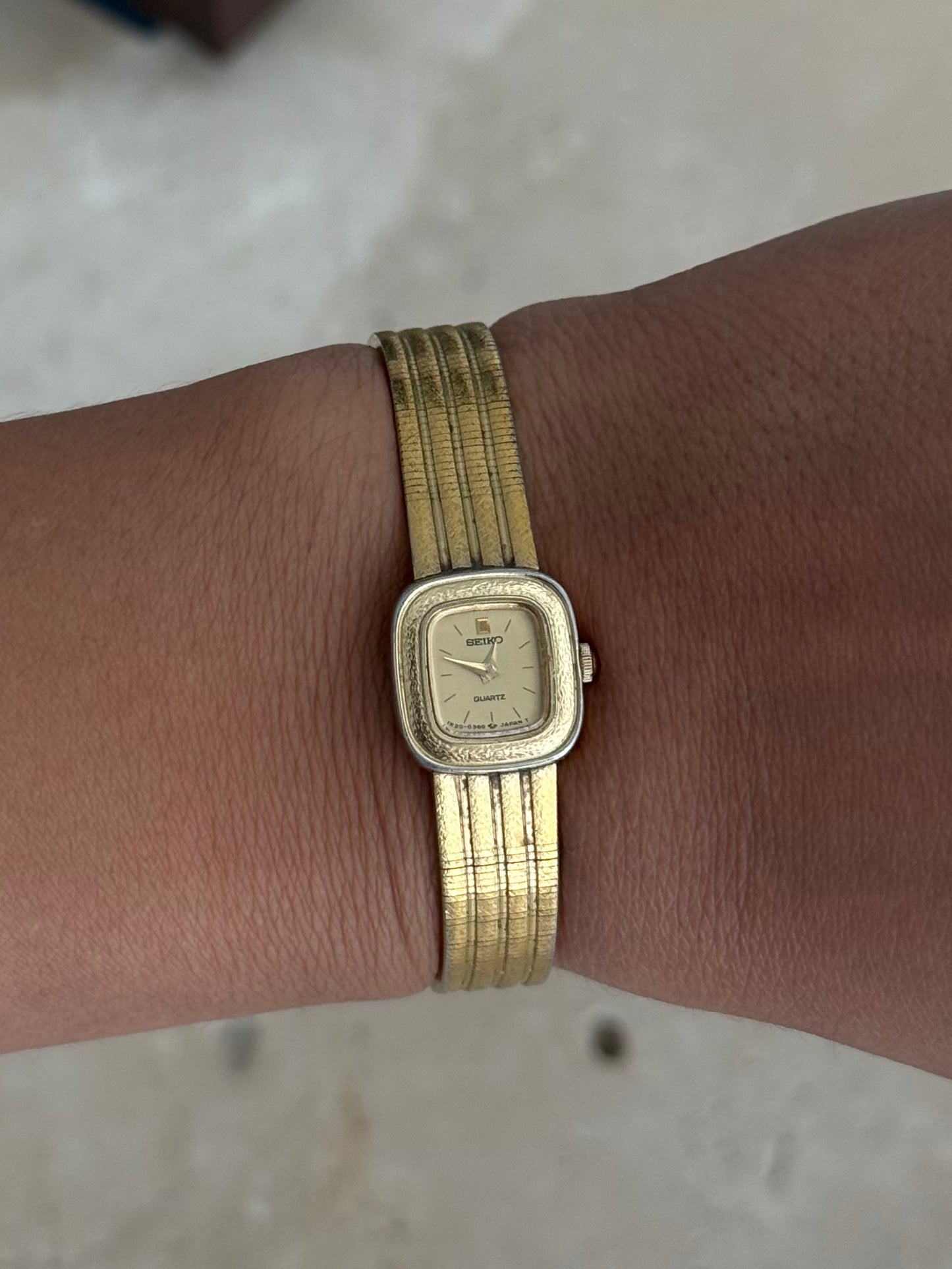 Seiko Gold Tone Watch (small)