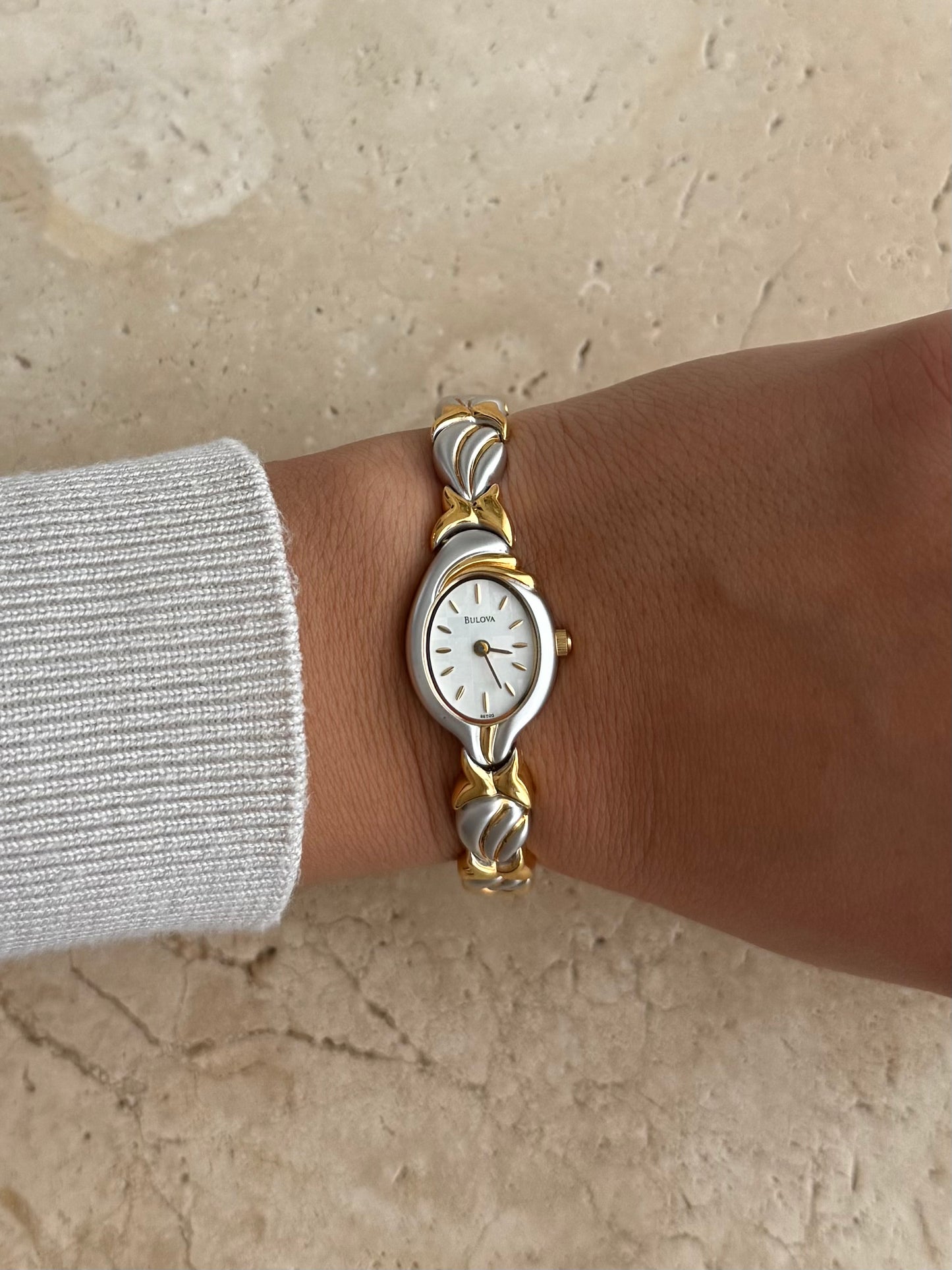 Bulova Two Toned Vintage Watch