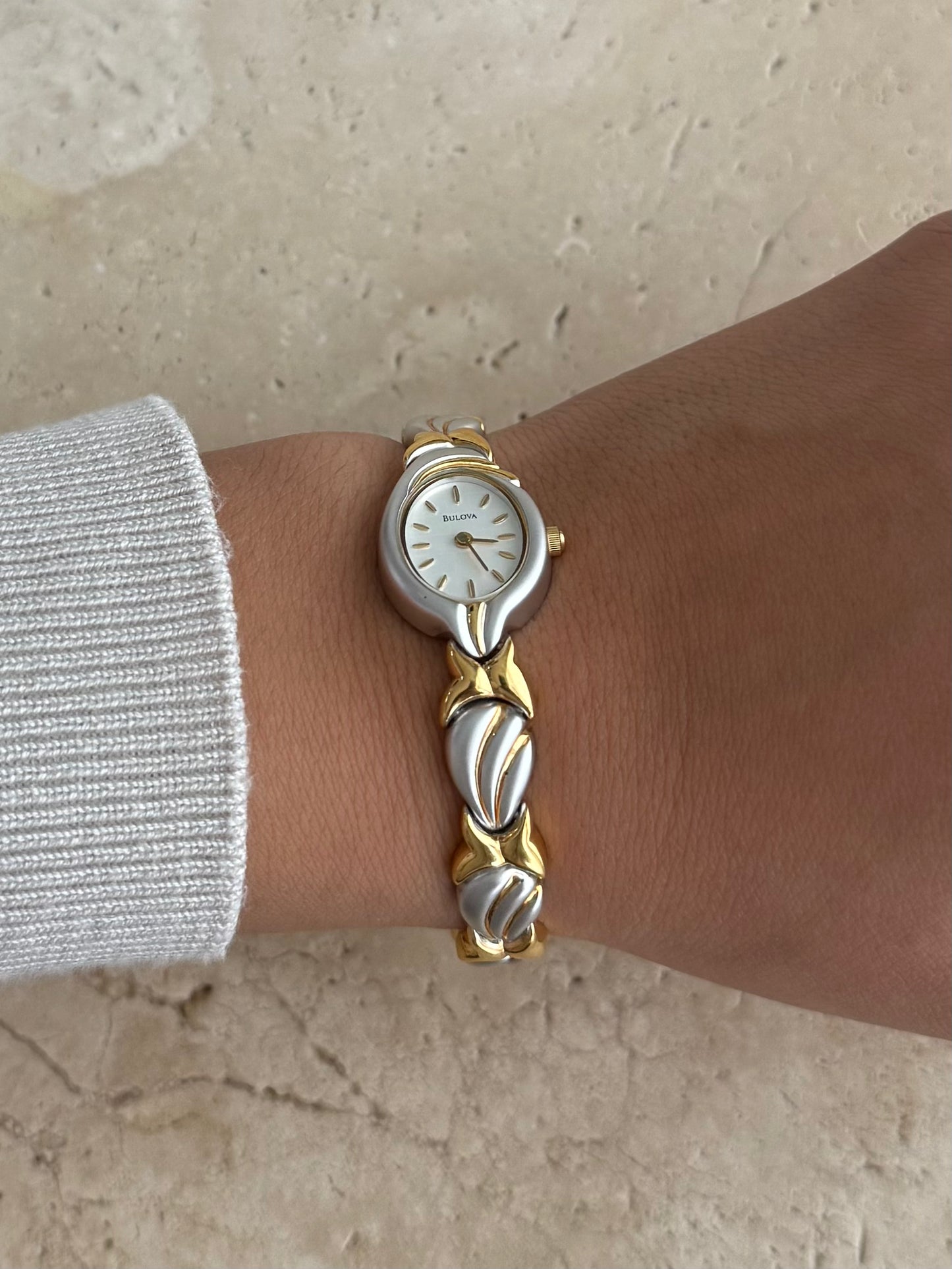 Bulova Two Toned Vintage Watch