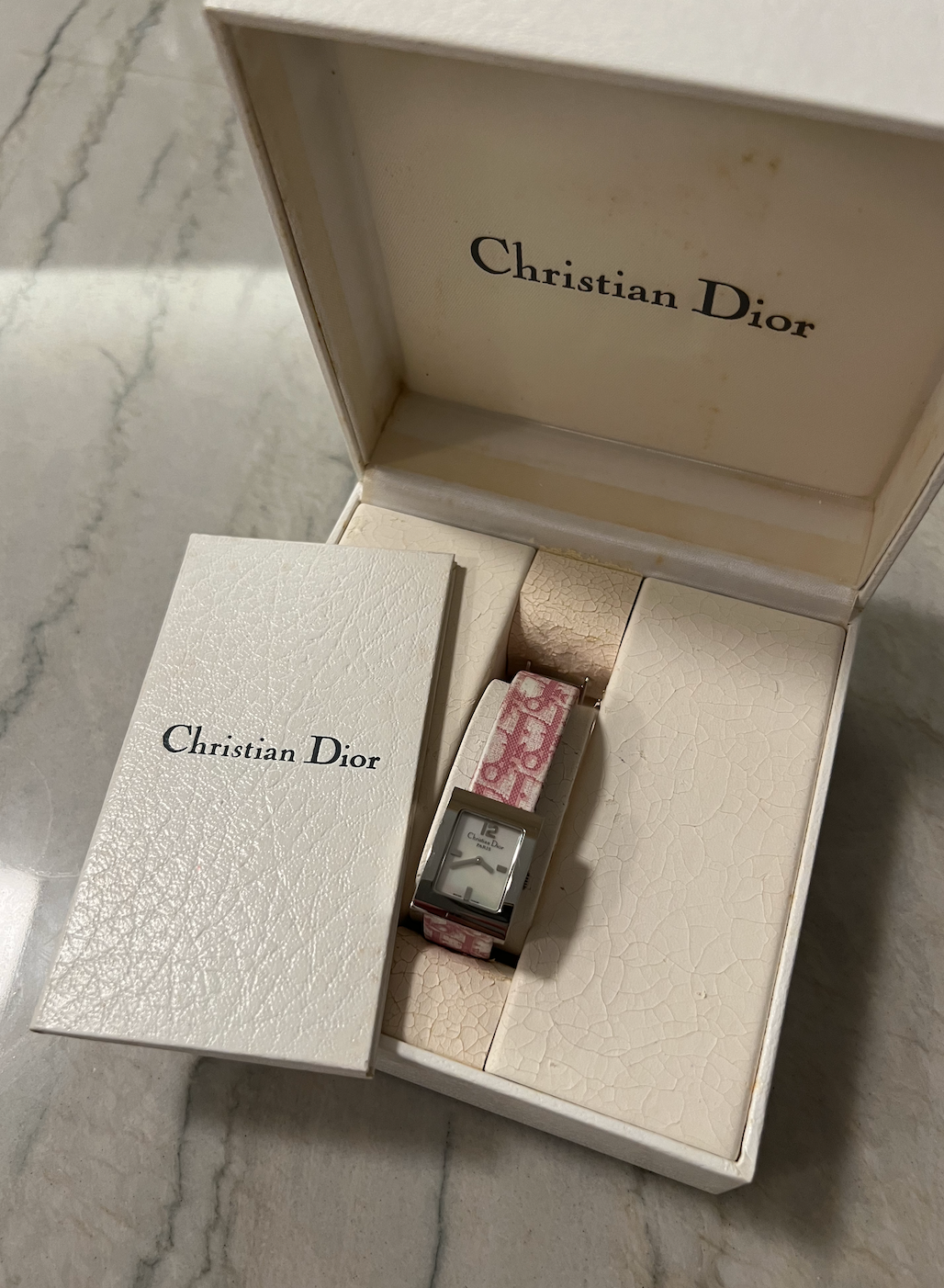 AUTHENTIC Christian Dior 1990's Watch with Box