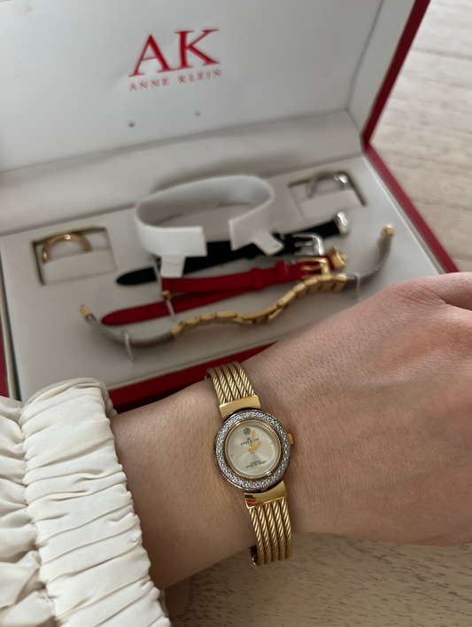 Anne Klein Watch Set with Box