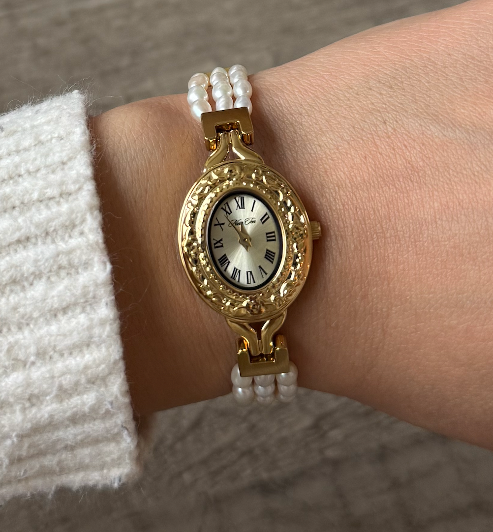 The Cordelia Watch | Gold Dial