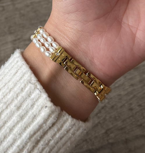 The Cordelia Watch | Mother of Pearl Dial