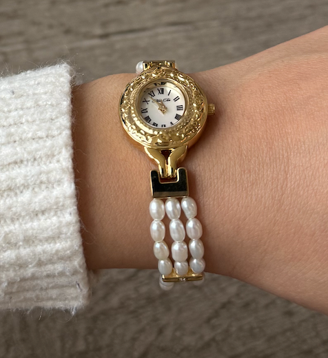 The Cordelia Watch | Mother of Pearl Dial
