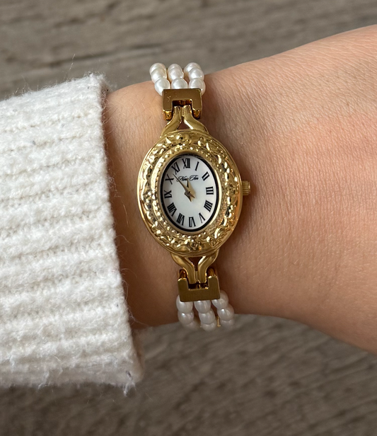 The Cordelia Watch | Mother of Pearl Dial