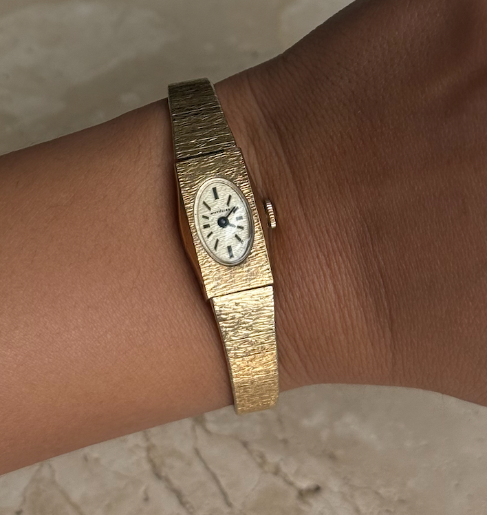 10k Rolled Gold Wittnauer Mechanical Winding Vintage Watch (SMALL)